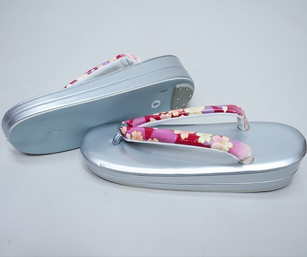 絶品】 桜 合皮螺鈿 草履バッグセット フリーサイズ NO38316 新品(株 絶品】 桜 合皮螺鈿 草履バッグセット フリーサイズ NO38316 新品(株