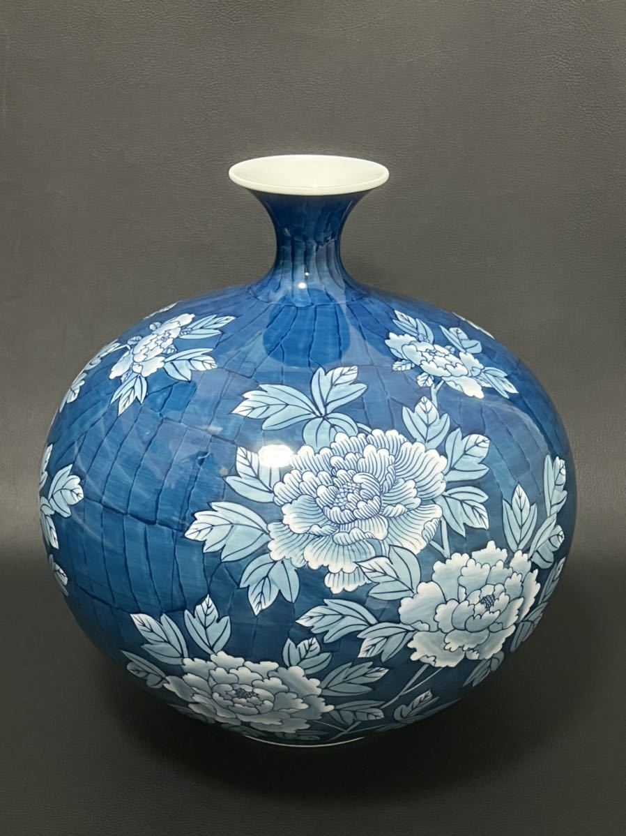 Yahoo!オークション - 有田焼 花瓶 藤井勝雪作 箱無 美品 陶器 Yahoo!オークション - 有田焼 花瓶 藤井勝雪作 箱無 美品 陶器