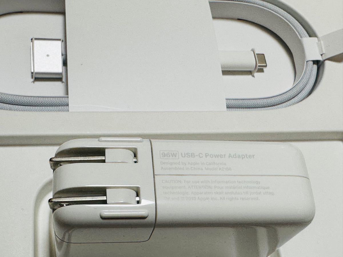 【新品未使用】Apple 96W USB-C電源アダプタ Power Adapter + USB-C MagSafe 3ケーブル