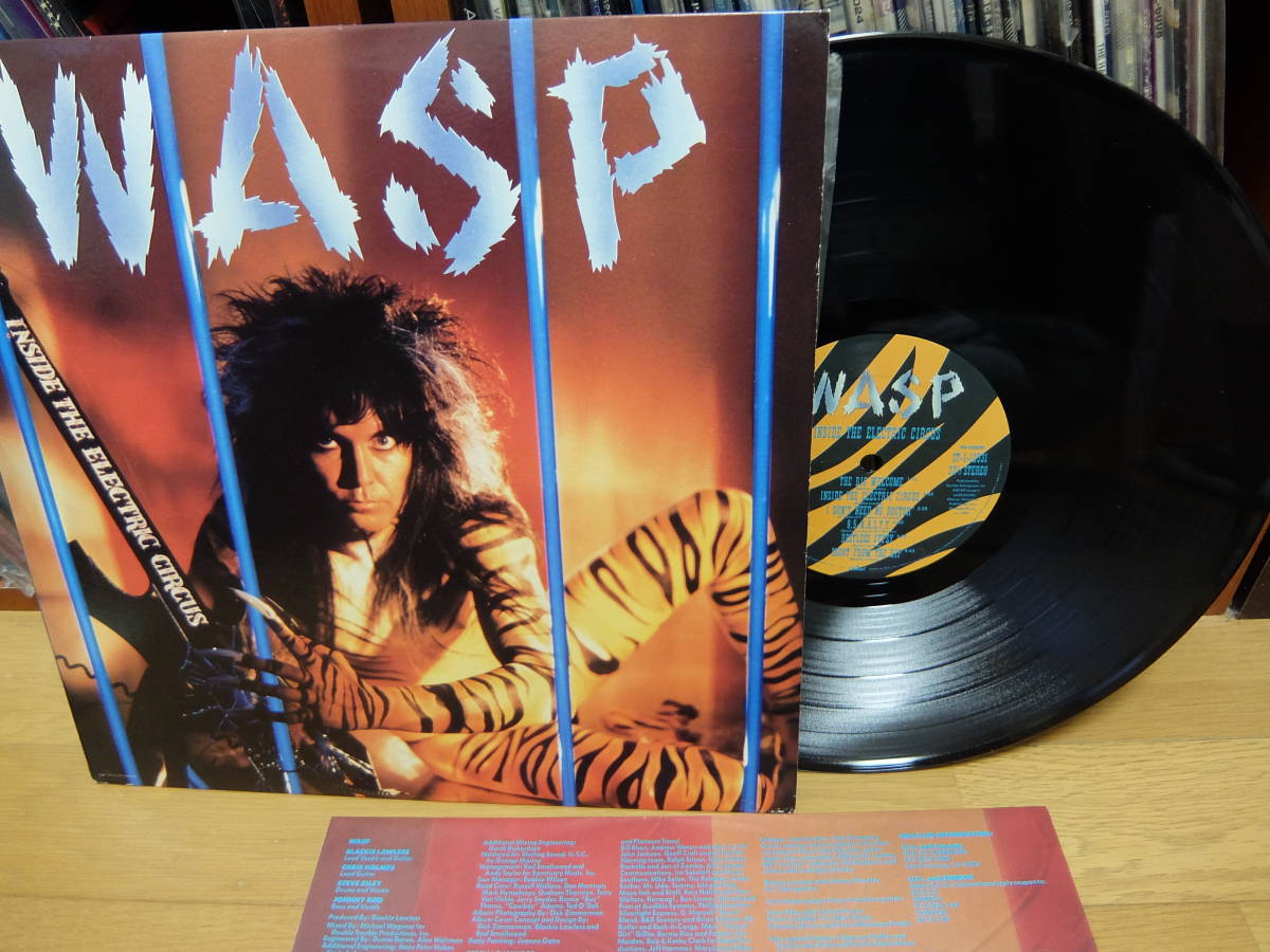 USオリジ　 W.A.S.P./ Inside The Electric Circus WASP　sterling刻印_画像2