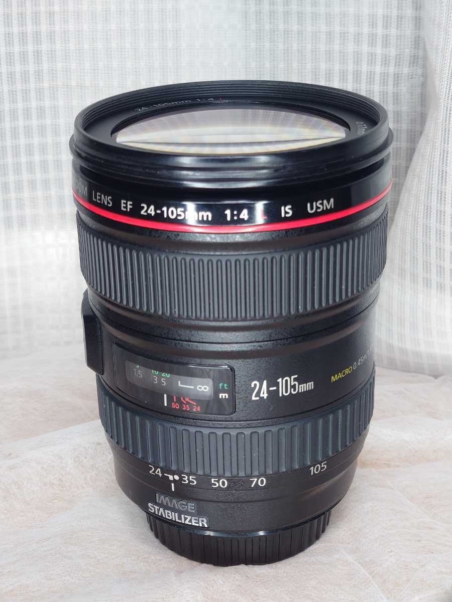 美品】Canon EF24-105mm F4L IS USM キャノン 一眼レフ レンズ ズーム