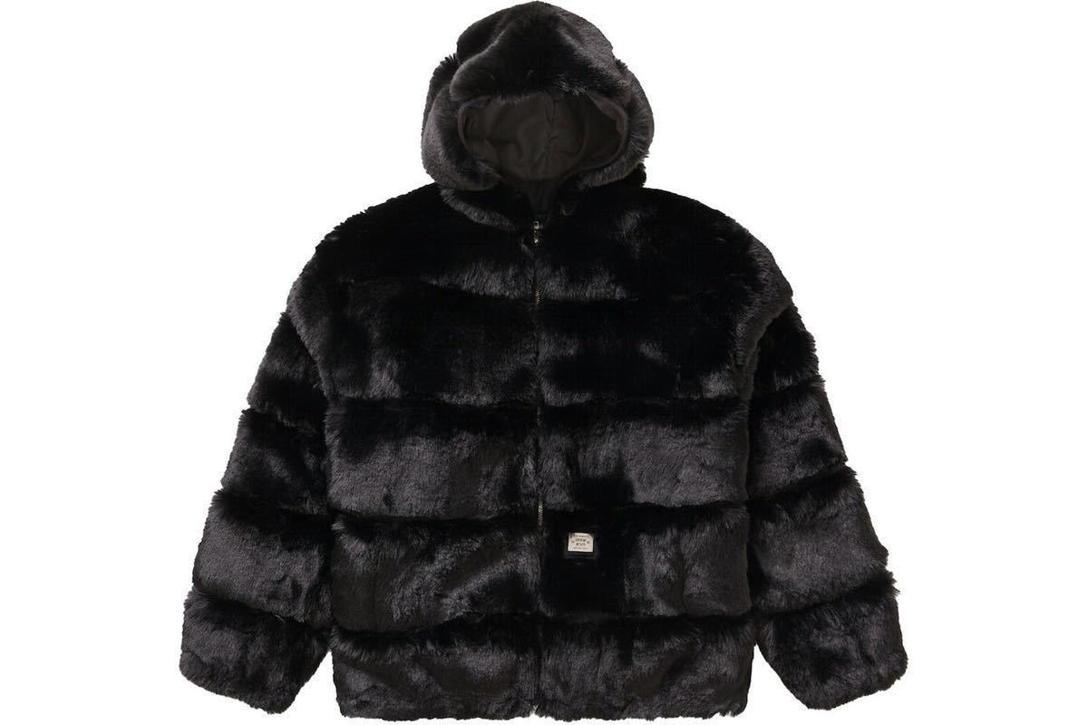 Supreme / WTAPS Faux Fur Hooded Jacket Black シュプリーム ダブルタップス フォウ ファー フーディー  ジャケット ブラック