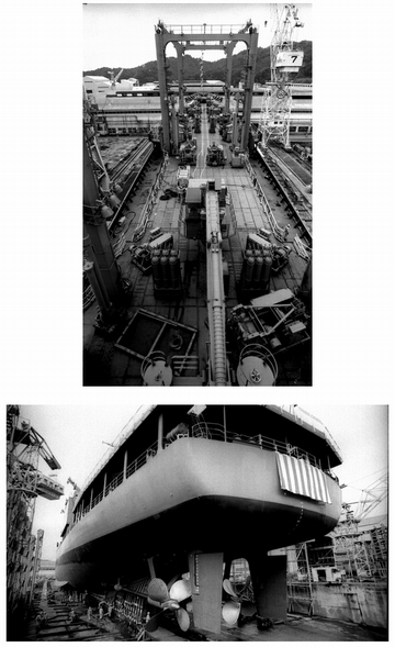 補給艦さがみ　工程写真4(昭和53年)20枚_画像6