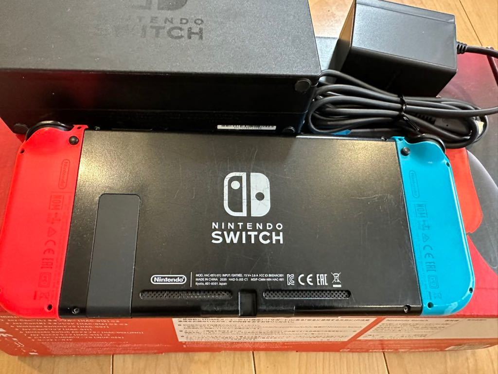 テレビゲーム 家庭用ゲーム本体 Nintendo Switch 本体 中古 動作確認済み