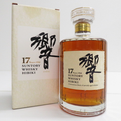 注目・1円~】SUNTORY サントリーウイスキー響17年裏ゴールドラベル元