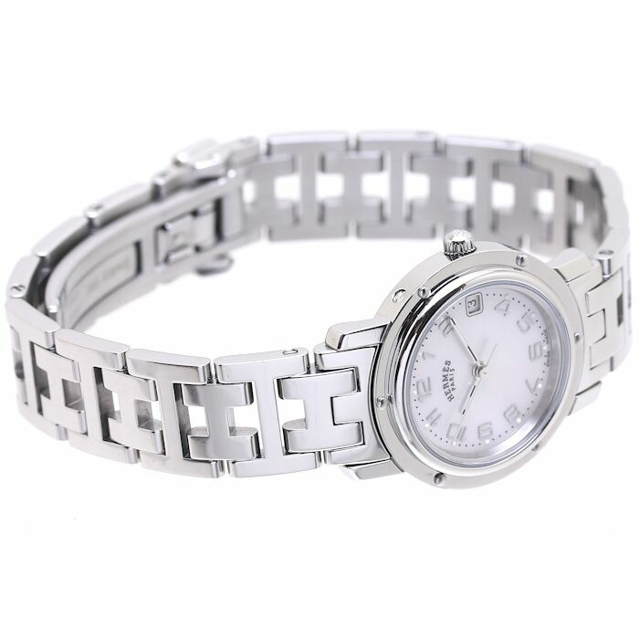 エルメス HERMES クリッパー ナクレ CL4.210.214/3796 ピンクシェル 旧