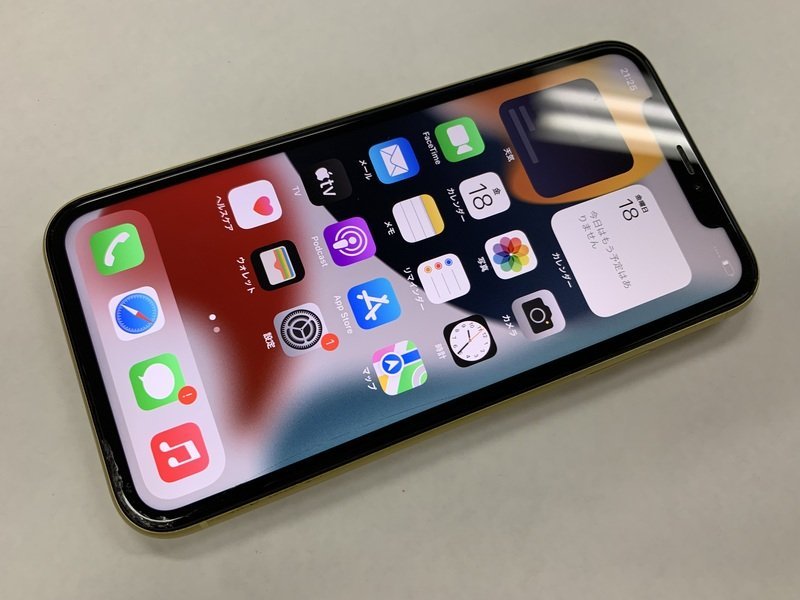 BX885 SIMフリー iPhone11 イエロー 256GB ジャンク ロックOFF BX885 SIMフリー iPhone11 イエロー 256GB ジャンク ロックOFF
