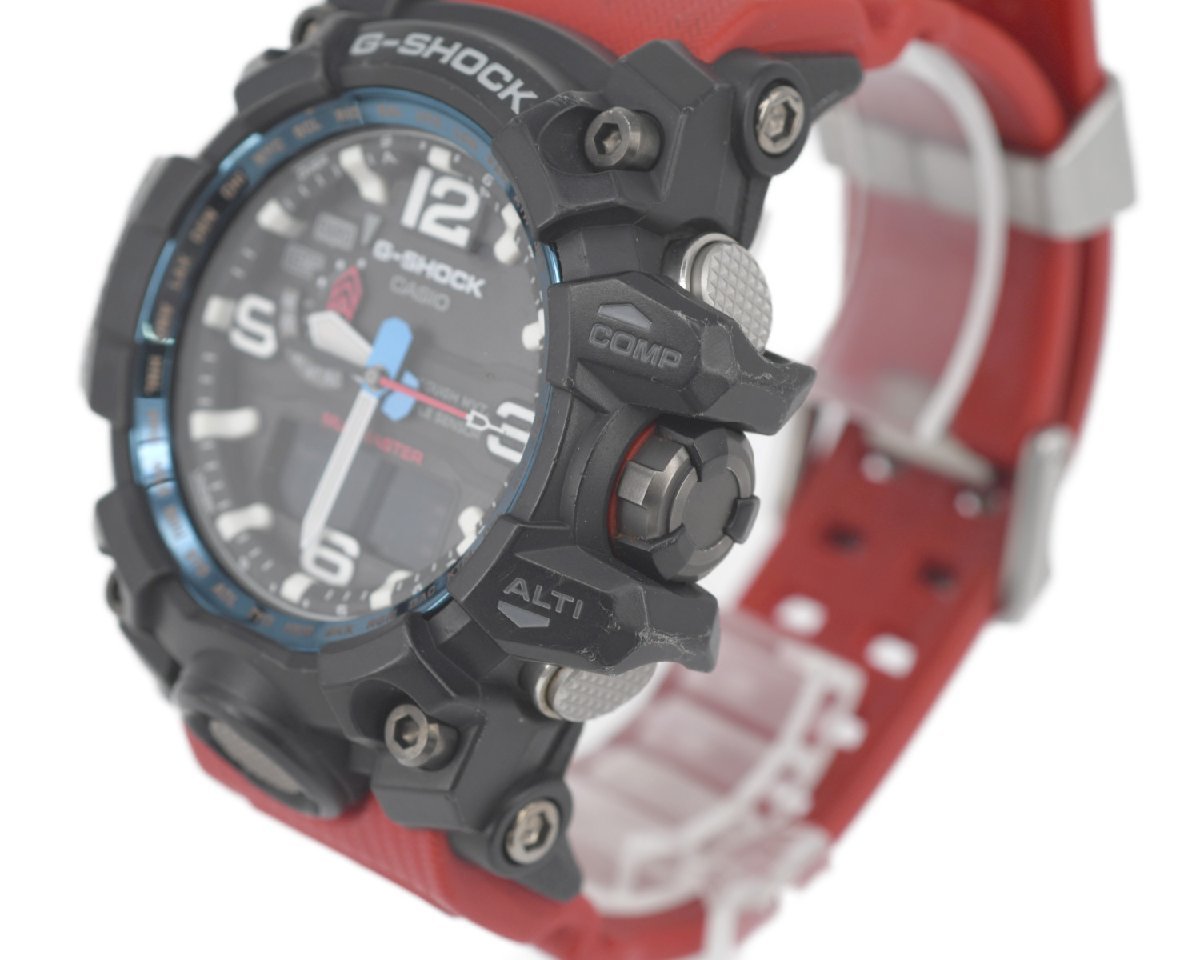 CASIO G-SHOCK マッドマスター レスキューレッド 有名ブランド