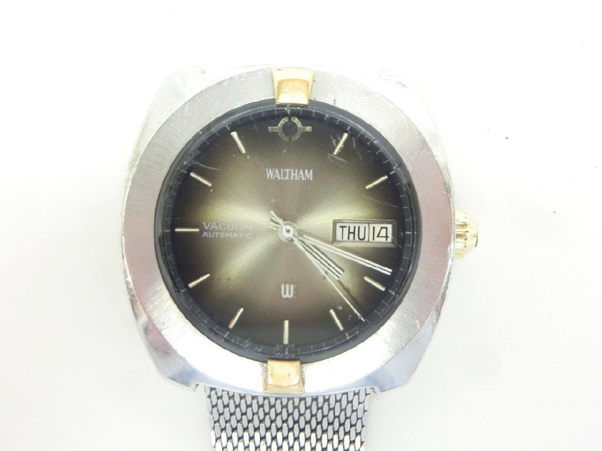 大特価!! WALTHM VACUUM 自動巻き 腕時計ジャンク ecousarecycling.com