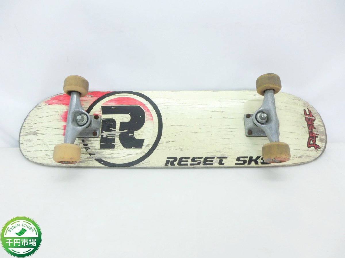 【K-2300】Reset ｓｋ8 スケートボード スケボー スポーツ 約78x19cm 現状品【千円市場】の画像1