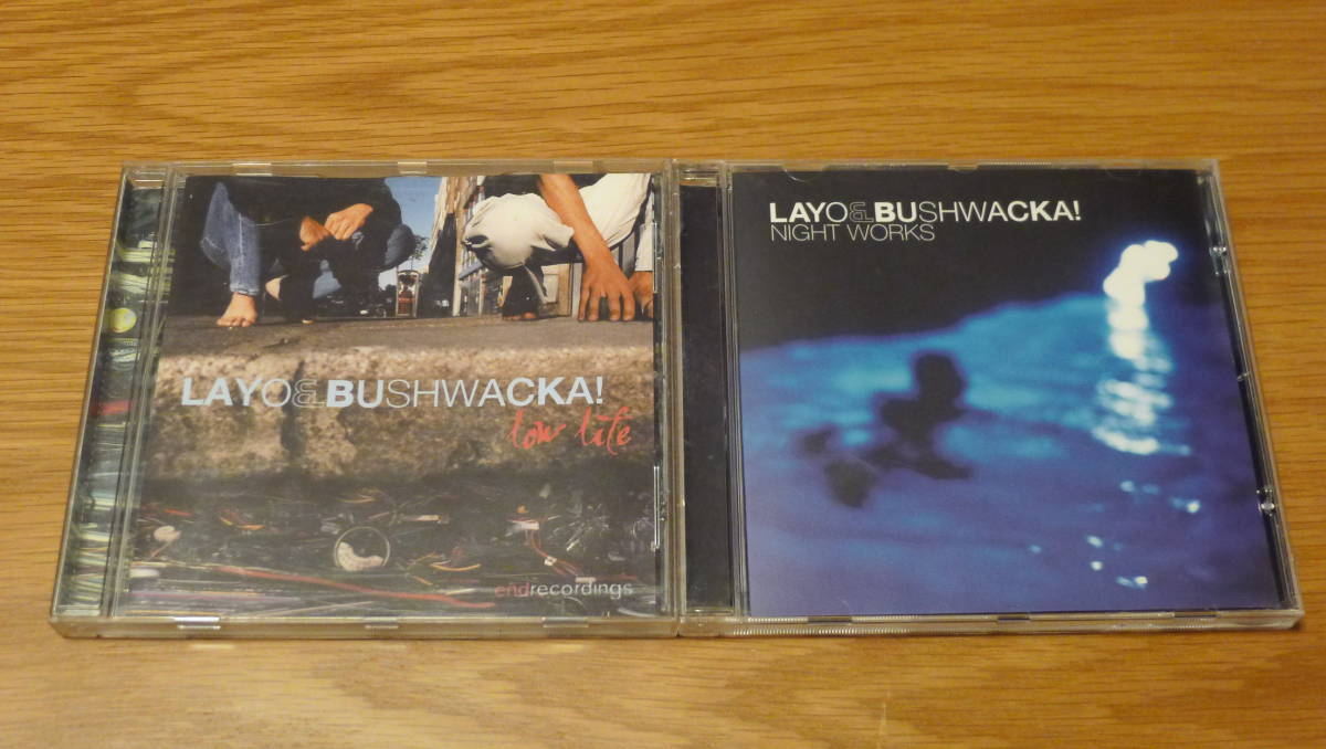 Layo & Bushwacka! 2枚セット Low Life, Night Works / Fatboy Slim_画像1