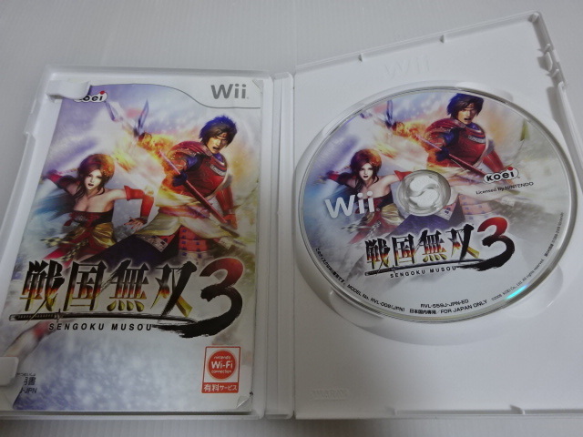 美品 Wii ソフト 戦国無双3_画像3