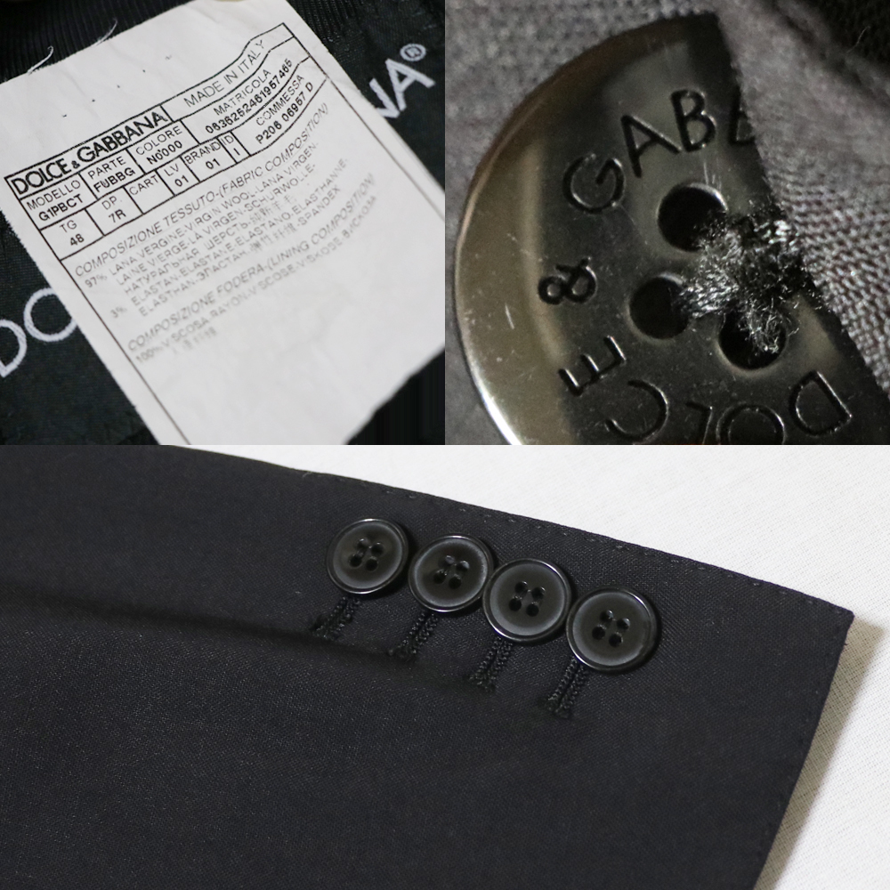 USED товар DOLCE&GABBANA Dolce & Gabbana MARTINI narrow nochi гонг peru2B платье жакет чёрный 48