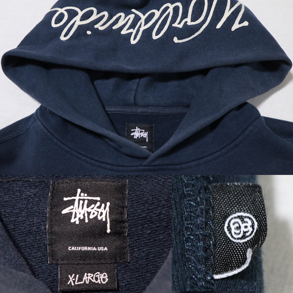 USED品 STUSSY ステューシー 金タグ ワッペンロゴ&刺繍 USED品 STUSSY ステューシー 金タグ ワッペンロゴ&刺繍