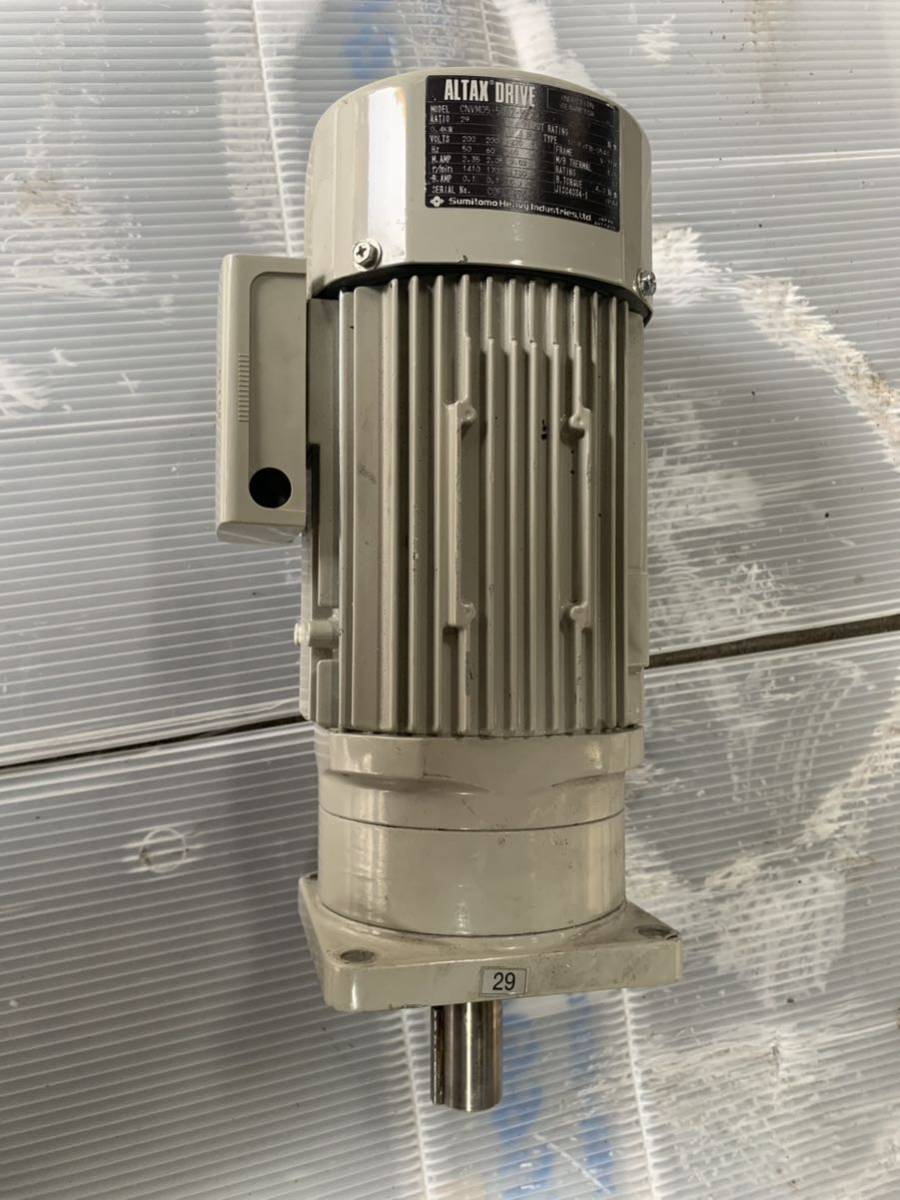 ff2589 住友 減速モーター 0.4KW 美品 | salud.larioja.gob.ar