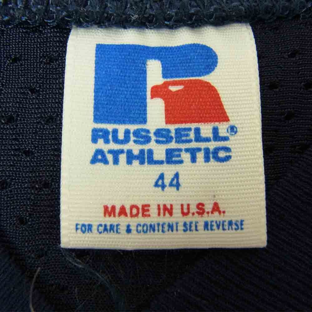 ラッセル アスレチック Russell Athletic ビンテージ 90s USA製 NFL メッシュ フット ボール シャツ 44【中古】 【即決】_画像4