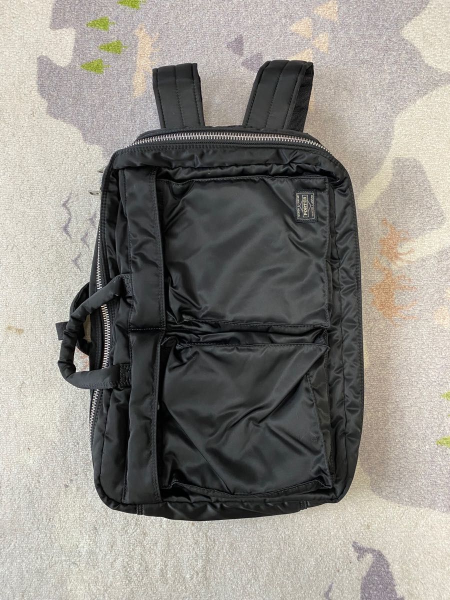 美品】PORTER TANKER 3WAY BRIEFCASE ブラック | labiela.com