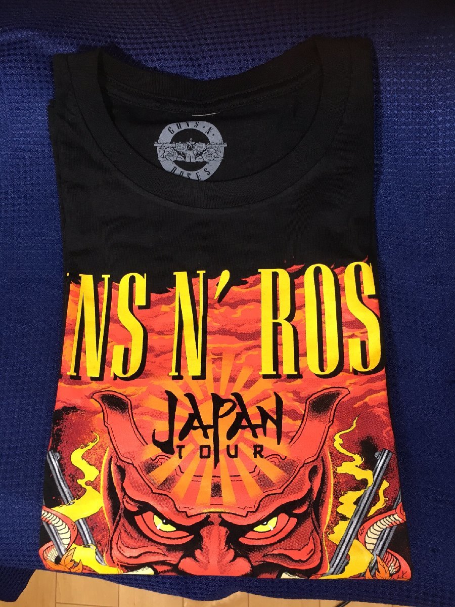 L 新品未使用 ガンズアンドローゼズ 日本ツアー2022 日本・さいたま限定 TシャツB Guns N’ Roses 送料185円