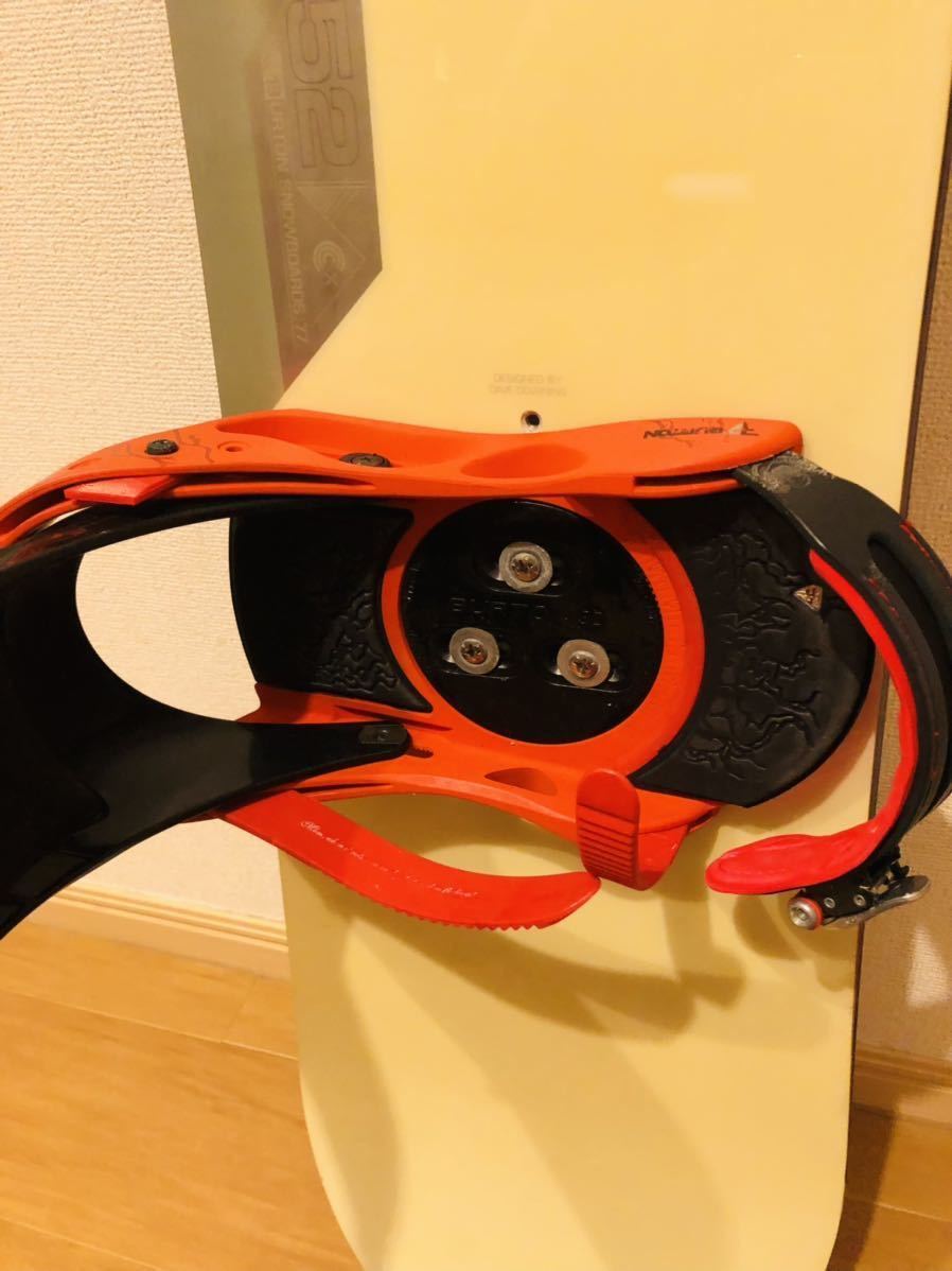 最上級 BURTON バートン カスタムX 152cm スノーボード 板