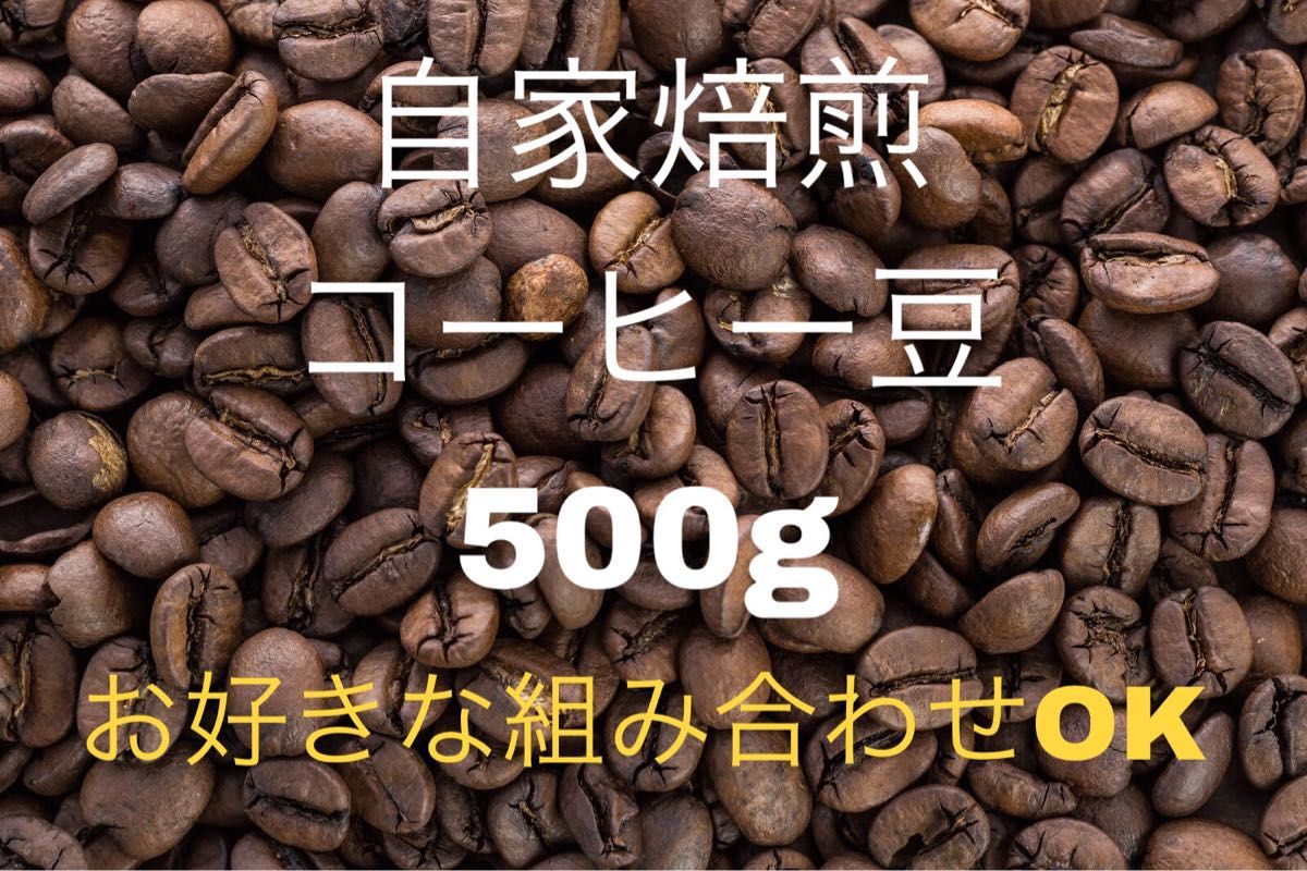 注文後焙煎》自家焙煎コーヒー豆500g (お好きな組み合わせOK!) - 通販