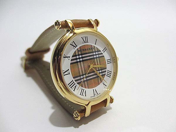 低価新作】 BURBERRY - BURBERRY 腕時計 ノバチェック 実働の通販 by