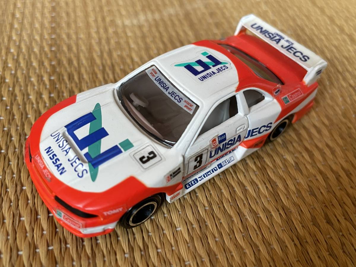 トミカ NISSAN SKYLINE GT-R R33 レーシング GT選手権 No.20 UNISIA JECS ユニシアジェックス TOMY 日産スカイライン_画像6