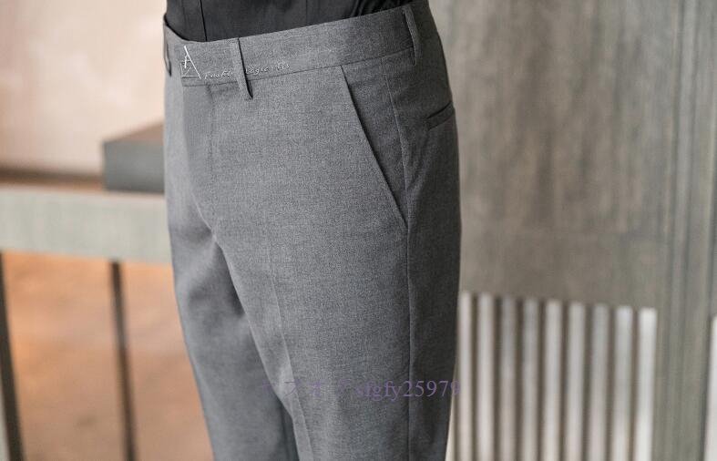 R348 новый товар ... брюки   ...  мужской  ... брюки    одноцветный    красивый  ножка   цвет  выбор ... ... ... Ｗ29～Ｗ36  светло-серый  