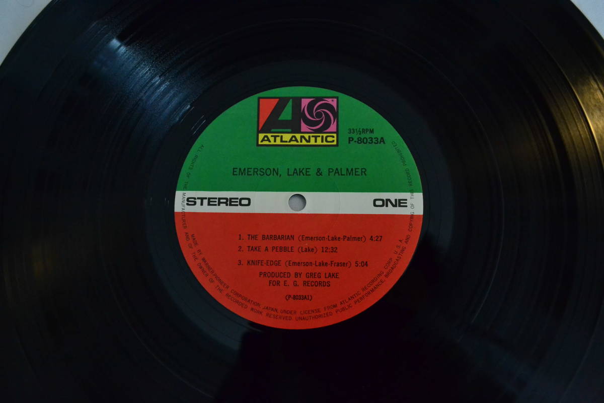 Emerson Lake&Parmer エマーソン・レイク・アンド・パーマー LP 帯付き 画像8枚掲載_画像6