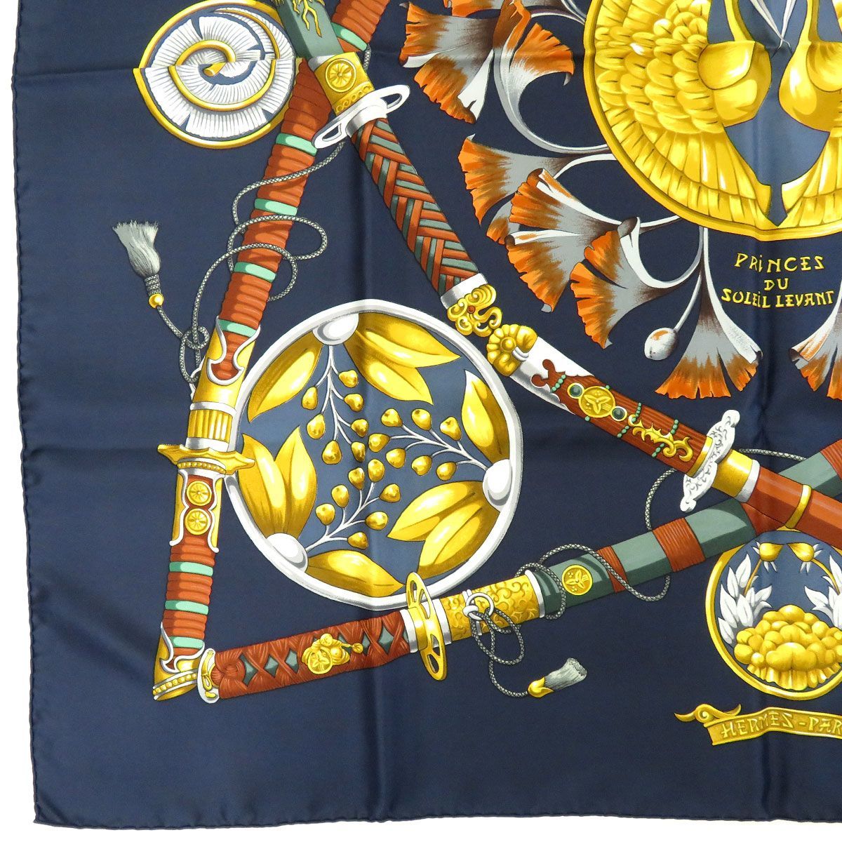 エルメス カレ 90 DAIMYO PRINCES DU SOLEIL LEVANT 大名 日出る国の ...