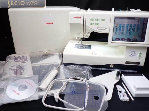 M7526】 JANOME SECIO1150 MODEL 860型 高機能 高性能 コンピューター