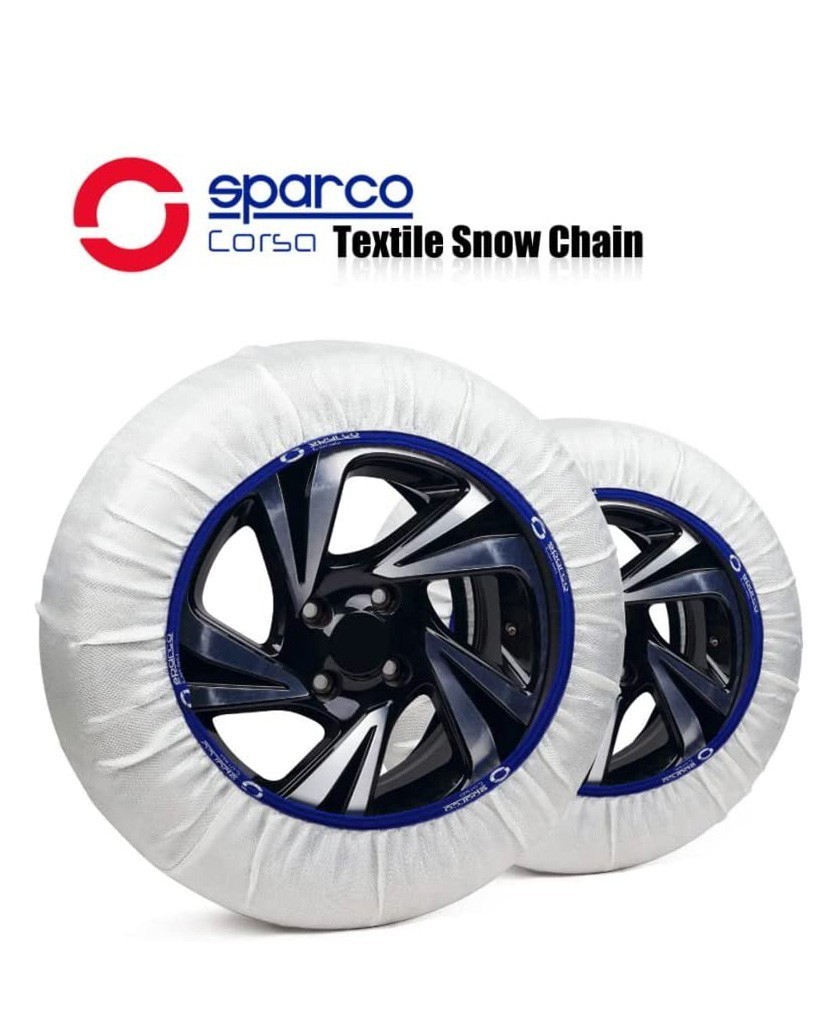 sparco 布 タイヤ チェーン スノーソックス L 非金属 欧州製