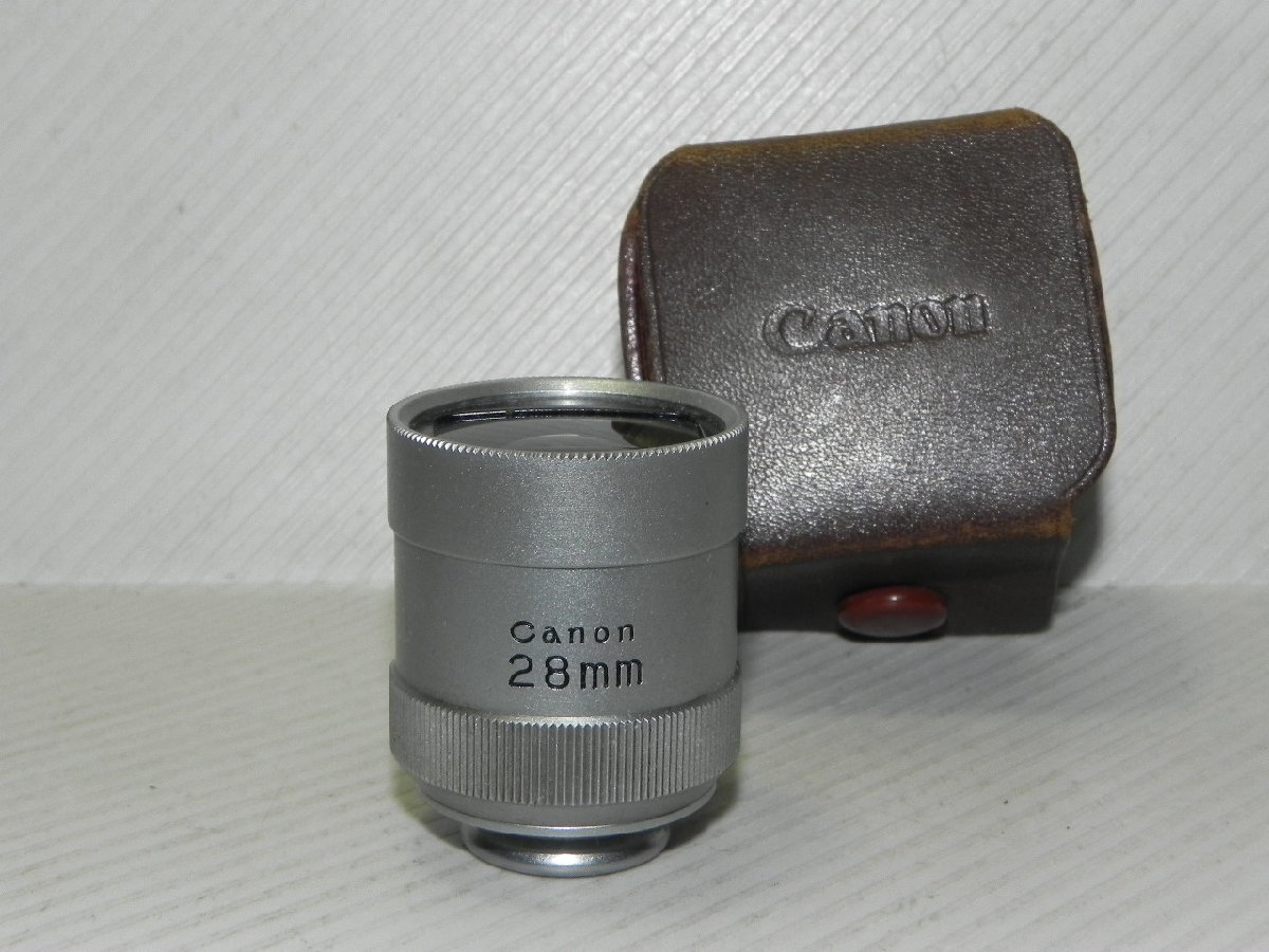 Canon 28mm ファインダー(中古品)_画像1