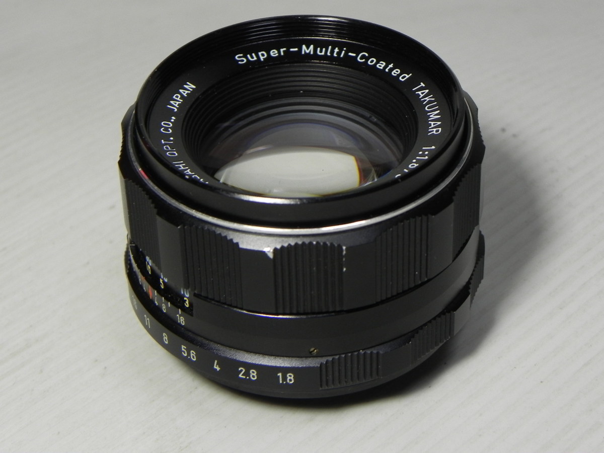 ASAHI Super-Multi-Coated takumar 55mm f 1.8 レンズ(M42マウント)_画像1