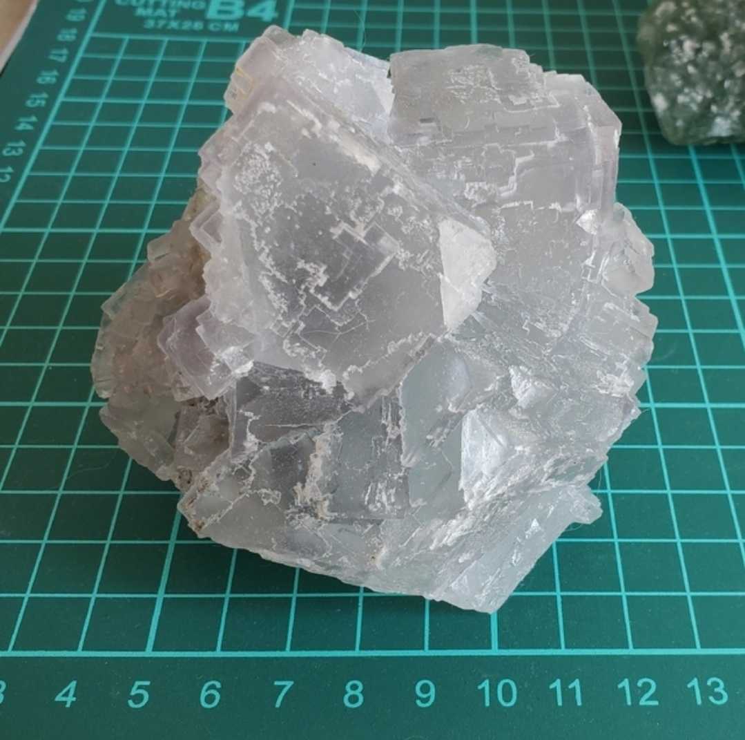 カナダ フローライト E-374 天然石 原石 鉱物 標本 鉱石 蛍石 蛍光 www