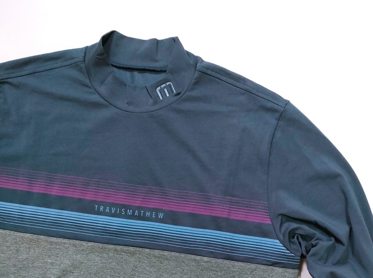 新品　TRAVIS MATHEW トラヴィスマシュー　travis mathew　モックネックシャツ　