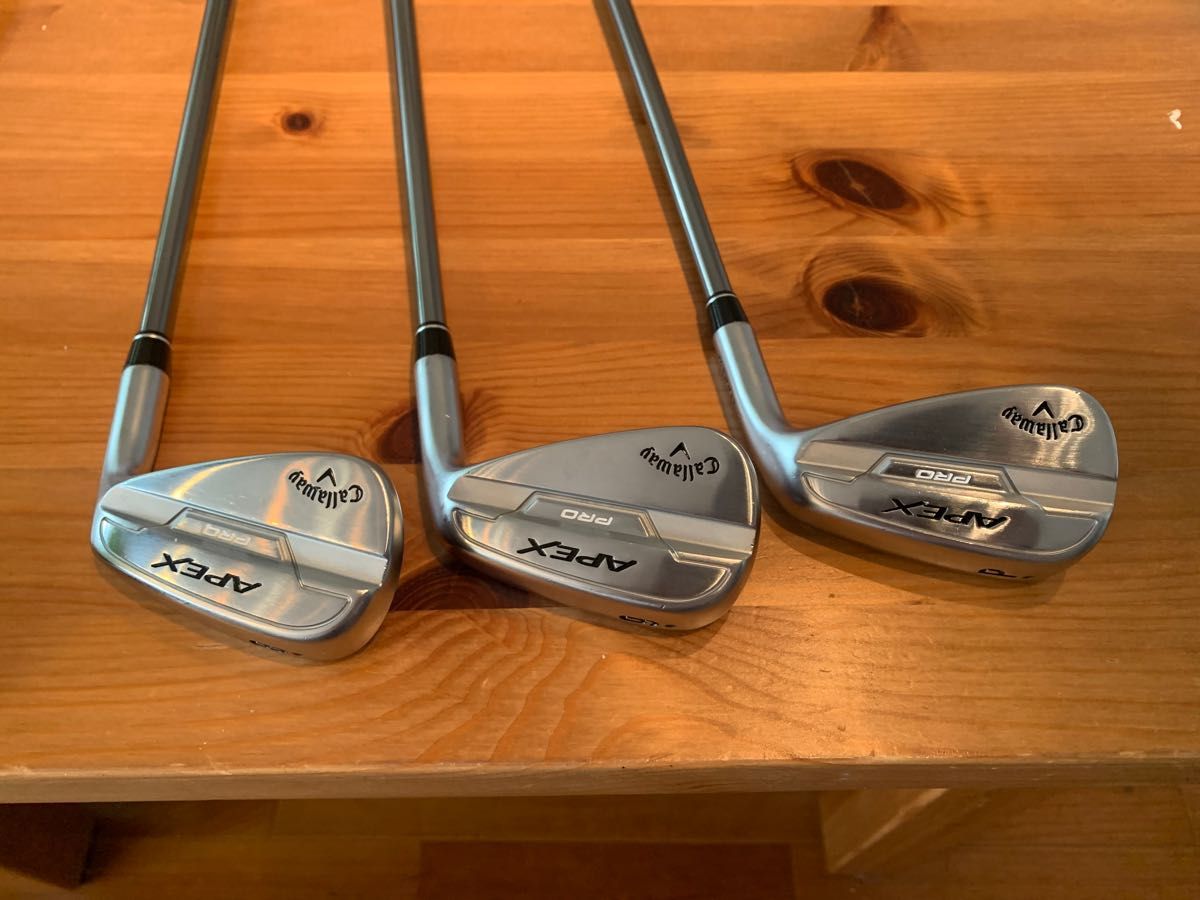 キャロウェイ APEX PRO 2021 アイアンセット フジクラ ダイヤモンド