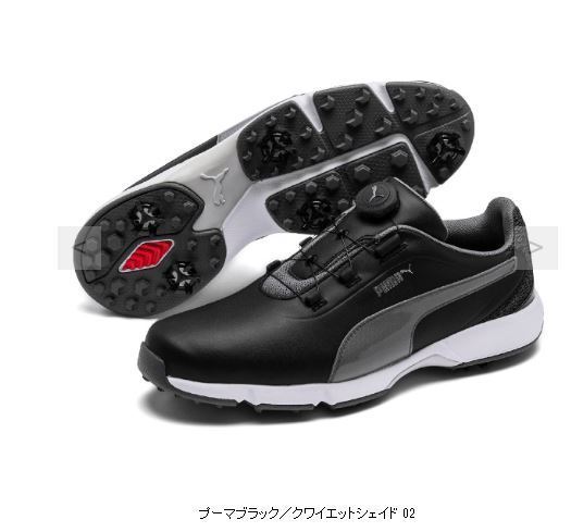 送料無料◆新品◆プーマ PUMA GOLF フュージョン ディスク スパイクシューズ◆(27.0)◆192226-02◆ゴルフシューズ_画像2