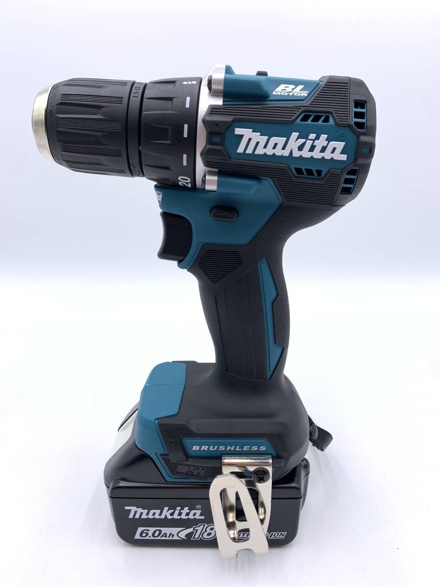 KZ68 makita【未使用】 マキタ 充電式ドライバドリル DF487DRGX 青 18V