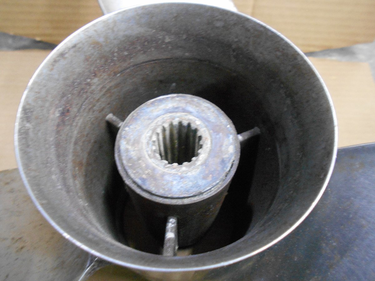 24-489 SUZUKI suzuki スズキ船外機用 ステンレスペラ 14 1/4×18 24-489 SUZUKI suzuki スズキ船外機用 ステンレスペラ 14 1/4×18