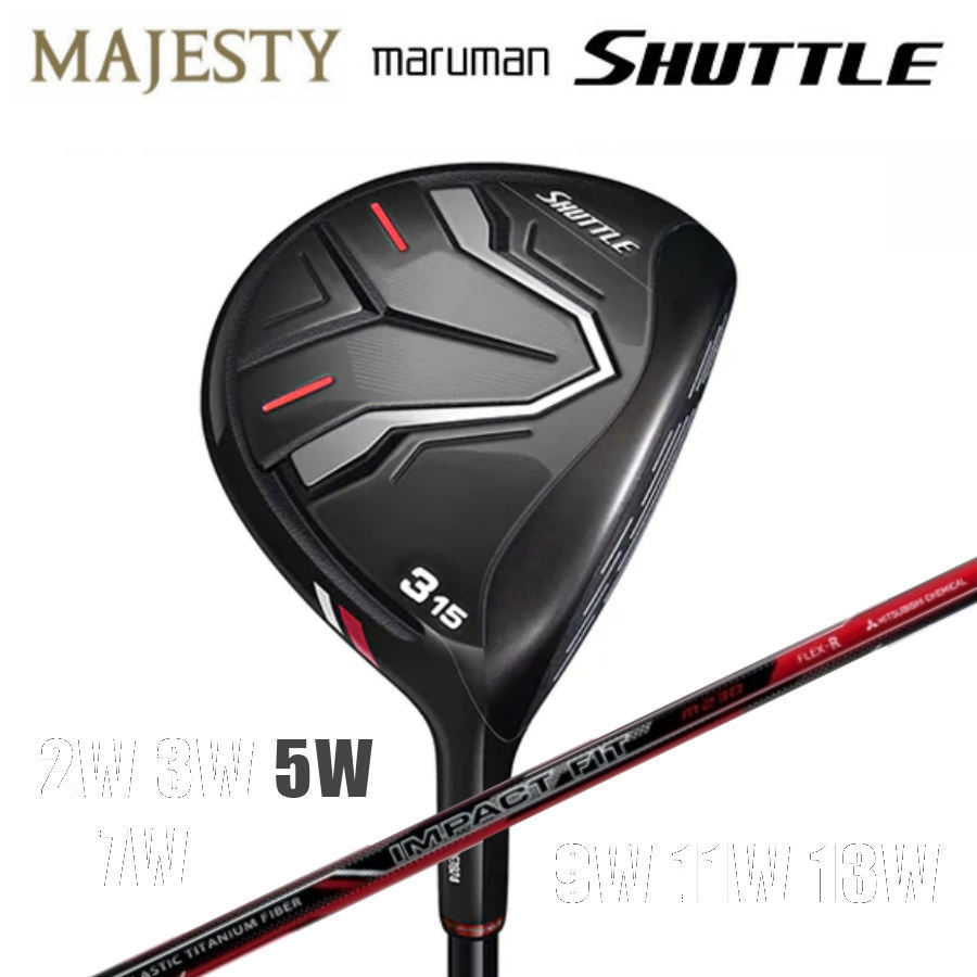 マジェスティ 2022 “ maruman SHUTTLE ” 5W × IMPACT FIT m230 (R