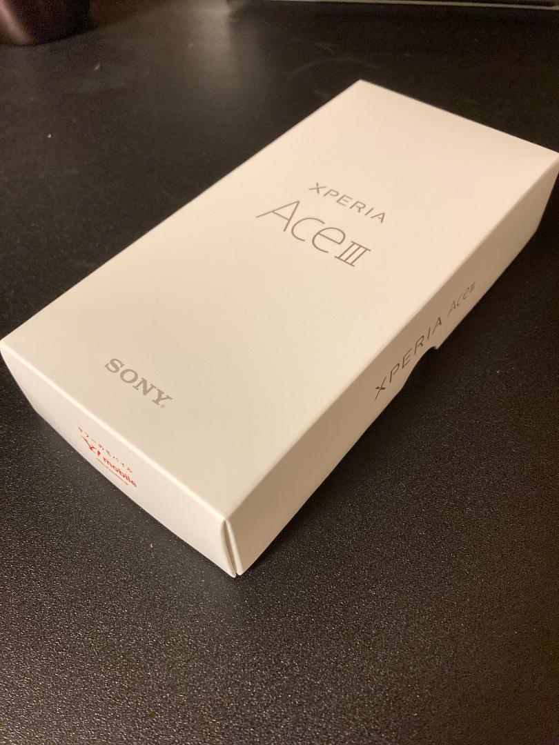 11063 新品未開封 ソニー Xperia Ace III ブリックオレンジ Y!mobile