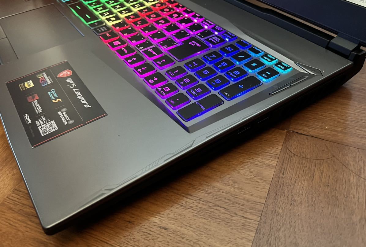 いいスタイルいいスタイルMSI GP75 Leopard 17インチ I7 64GB RTX2060