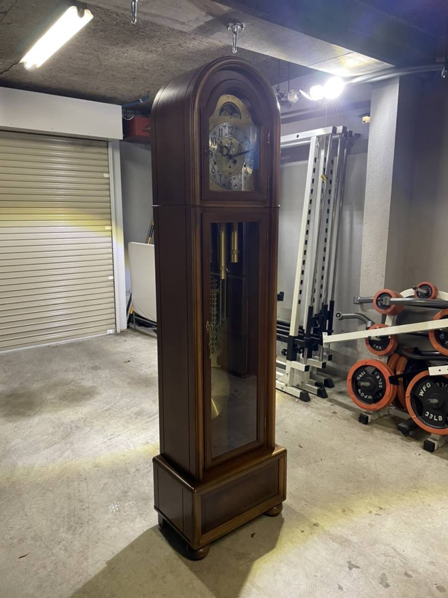 Urgos ウルゴス ドイツ製 重錘式機械時計 置時計 ムーンフェイズ 北海道 札幌の画像2