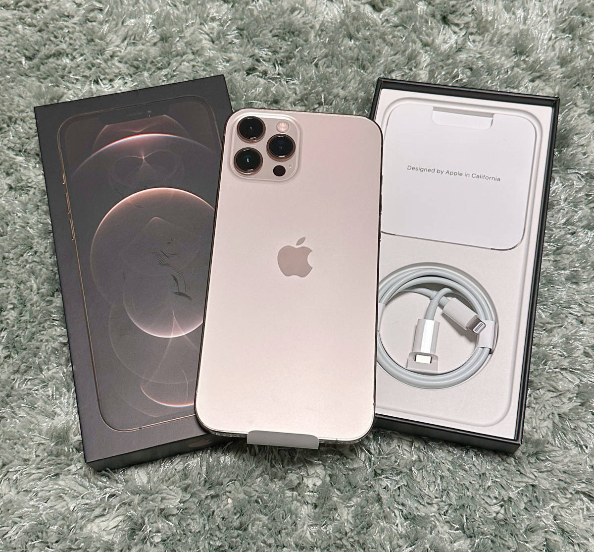 iPhone 12 pro シルバー 256 GB SIMフリー【付属品あり】 【着後