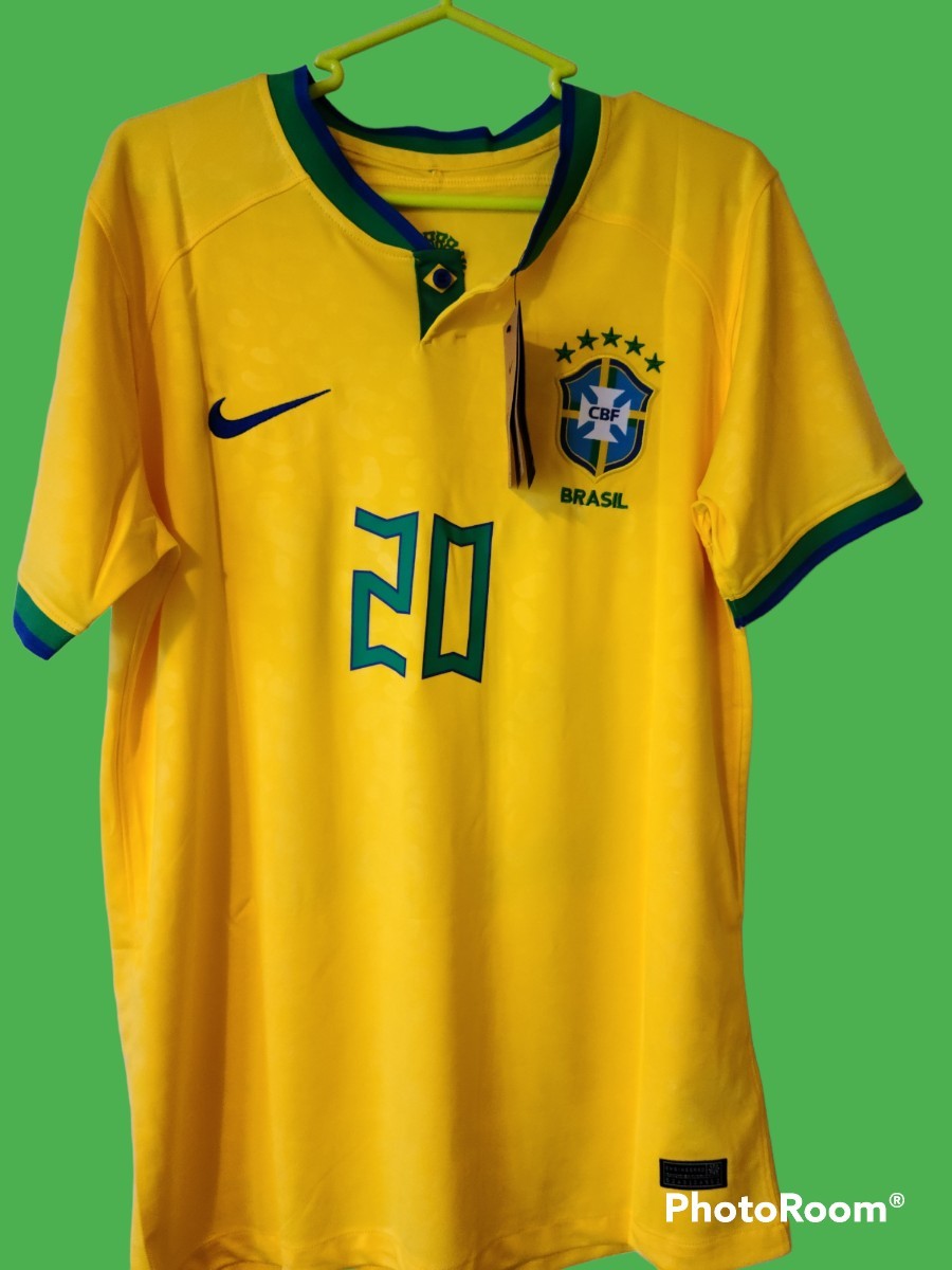 ブラジル代表 2022-2023年 ホーム レプリカユニフォームVINI JR 20