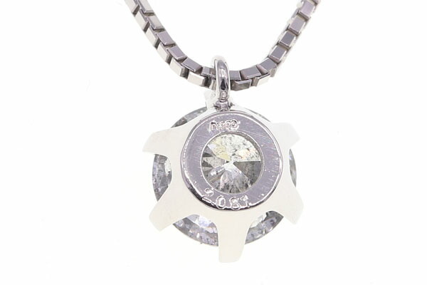 ダイヤモンド ネックレス ソリティア D2.081ct Pt850 Pt900 チョーカー
