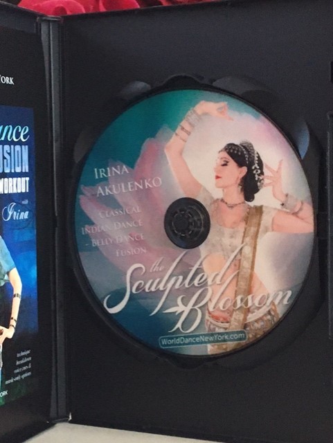 Sculpted Blossom: Classical Indian Dance & Belly インド舞踊/ベリーダンス エクササイズ ワークアウト DVD 輸入盤_画像3