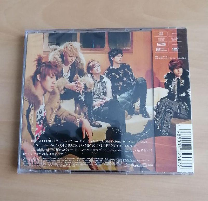 新品未開封 超新星 GO FOR IT 初回限定盤(CD+DVD)|PayPayフリマ