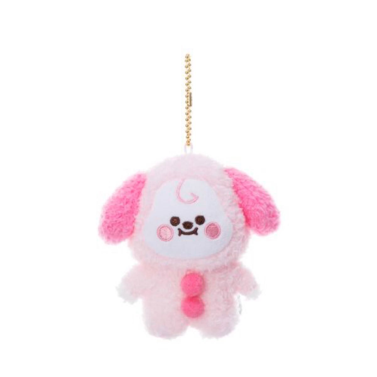 BT21 CHIMMY ぬいぐるみ マスコット たっとん ピンク BT21 CHIMMY ぬいぐるみ マスコット たっとん ピンク