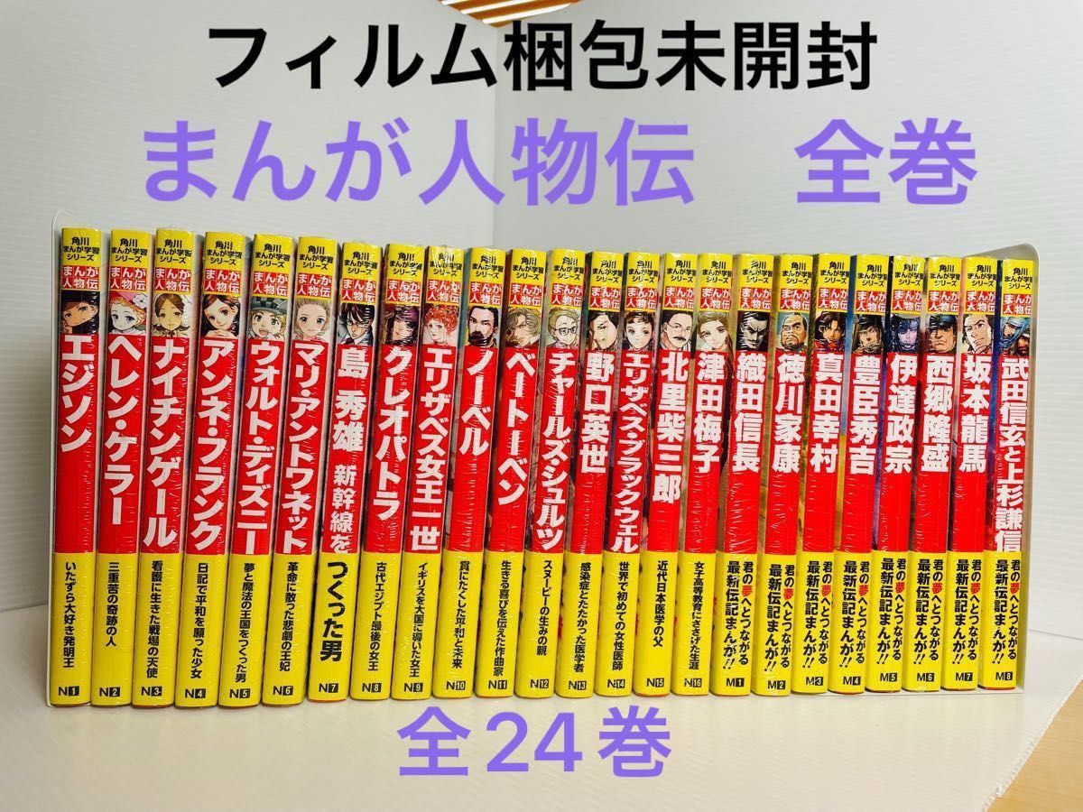 日本の歴史全巻 別巻2冊 日本の伝記6冊